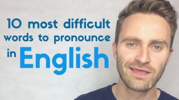 10 Most Difficult Words to Pronounce in English - British English Lesson