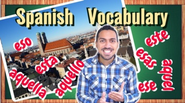 ESE - ESO - ESTO - ESTE - ESTA - AQUEL - AQUELLO - Demonstrative Pronouns