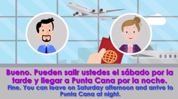 Reservación para un viaje - Spanish conversation